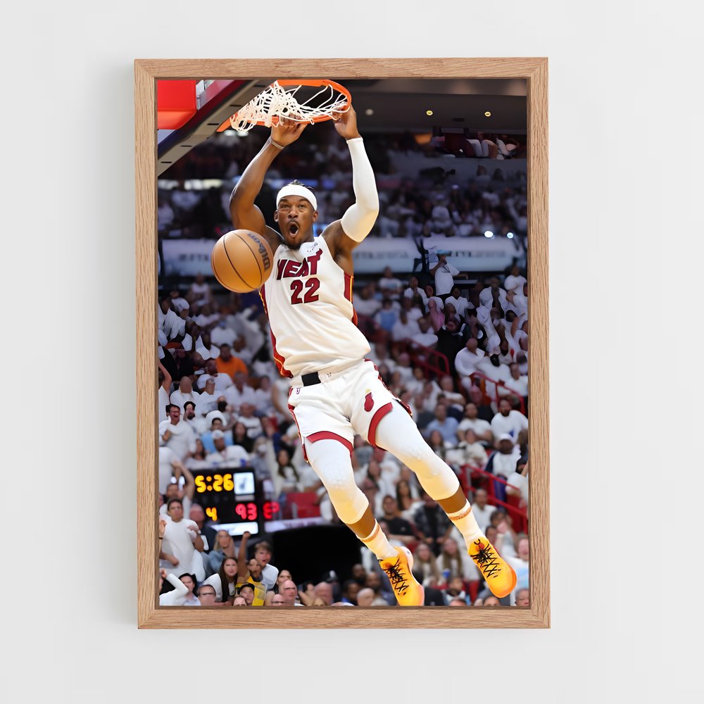 Poster Jimmy de butler – affiche Basketball (vue 4)